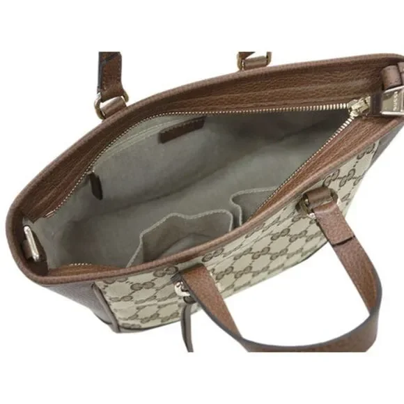 Gucci Bag 2way Handbag Shoulder GG Canvas Beige - Picture 7 of 7